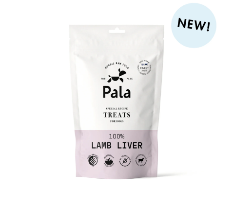 Pala Treats 100% Lamb Liver 100g 